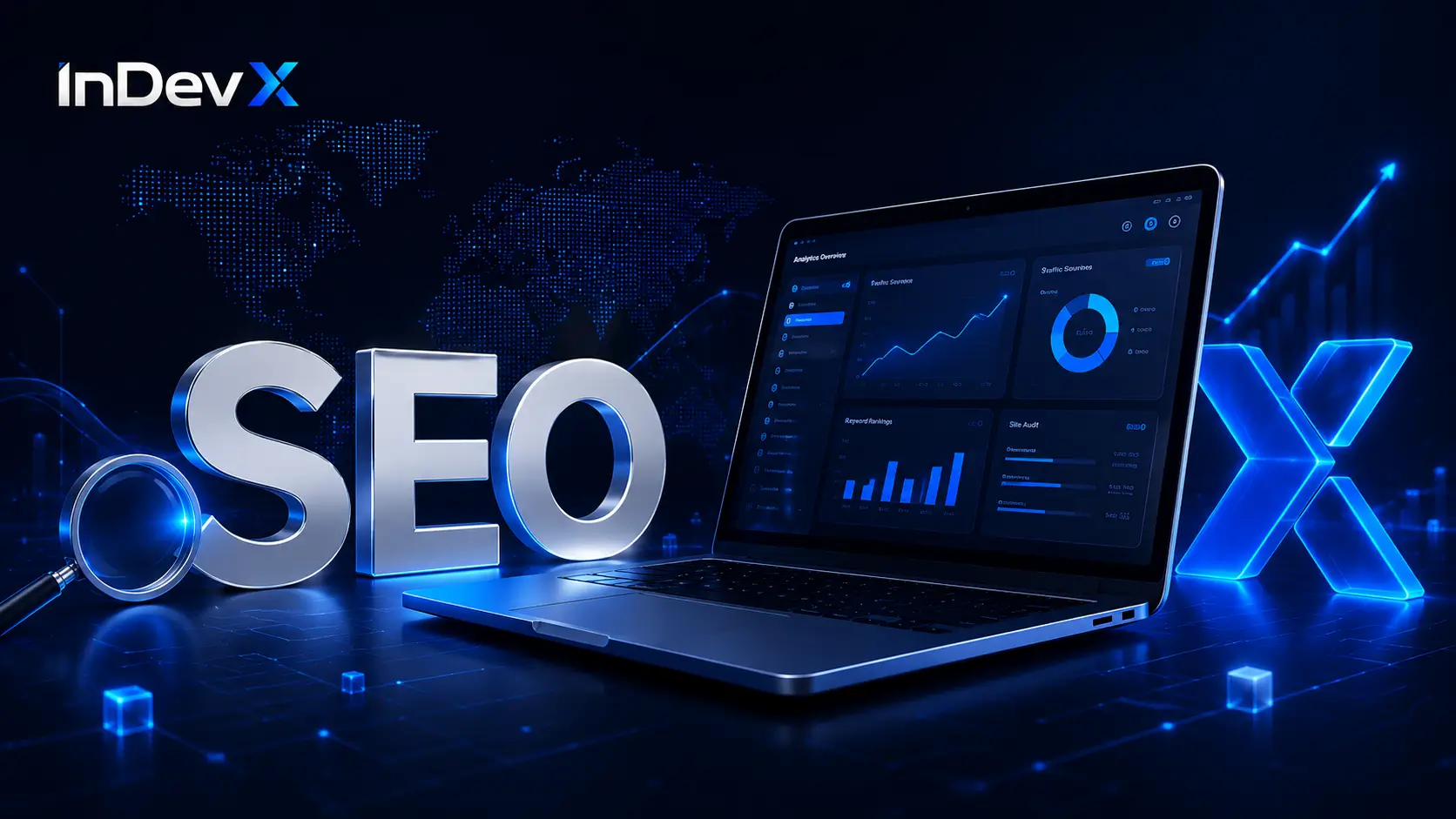 استراتيجيات السيو المتقدمة والتحول الرقمي - شركة انديفكس
